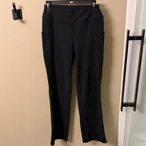 Duluth Trading Co Women's Classic Black Flare Pants